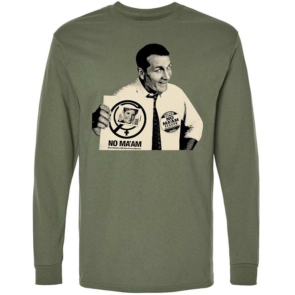 Long Sleeve T-Shirt - 7HMZUE7C - Military Green - 19