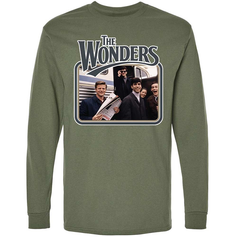 Long Sleeve T-Shirt - SJKQTGYL - Military Green - 19