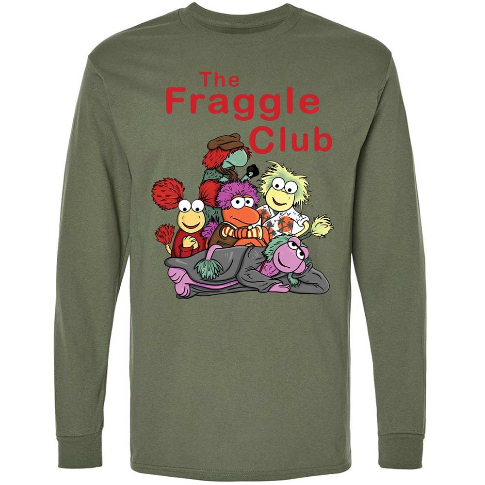 Long Sleeve T-Shirt - 4AXNHQDP - Military Green - 19