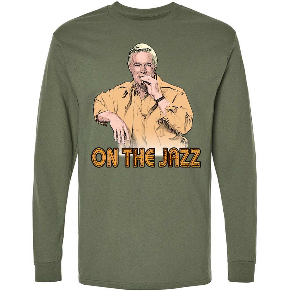 Long Sleeve T-Shirt - AZ9NPZ96 - Military Green - 19