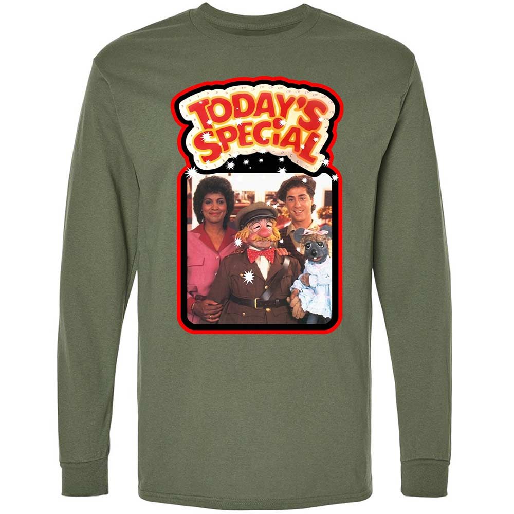 Long Sleeve T-Shirt - LQUBSRRQ - Military Green - 19