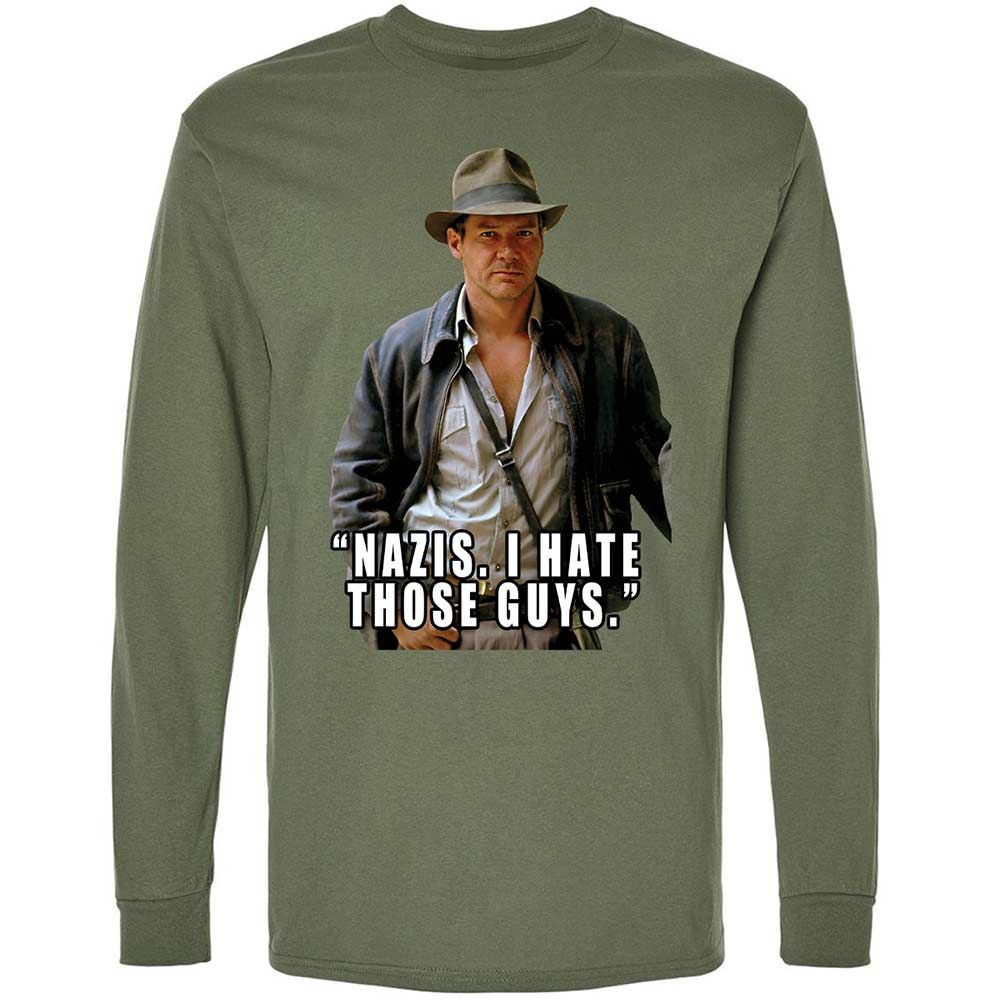 Long Sleeve T-Shirt - XB1M2V4P - Military Green - 19