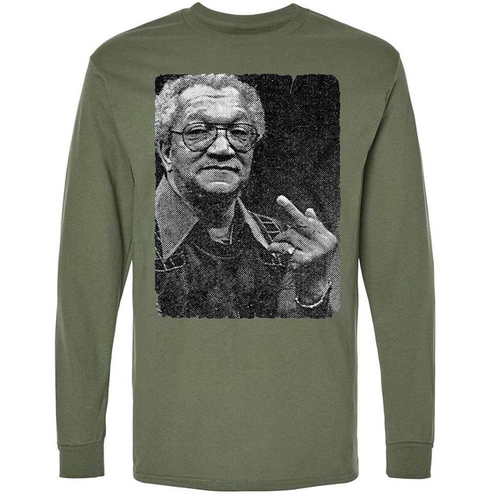 Long Sleeve T-Shirt - Q51ZVUQJ - Military Green - 19
