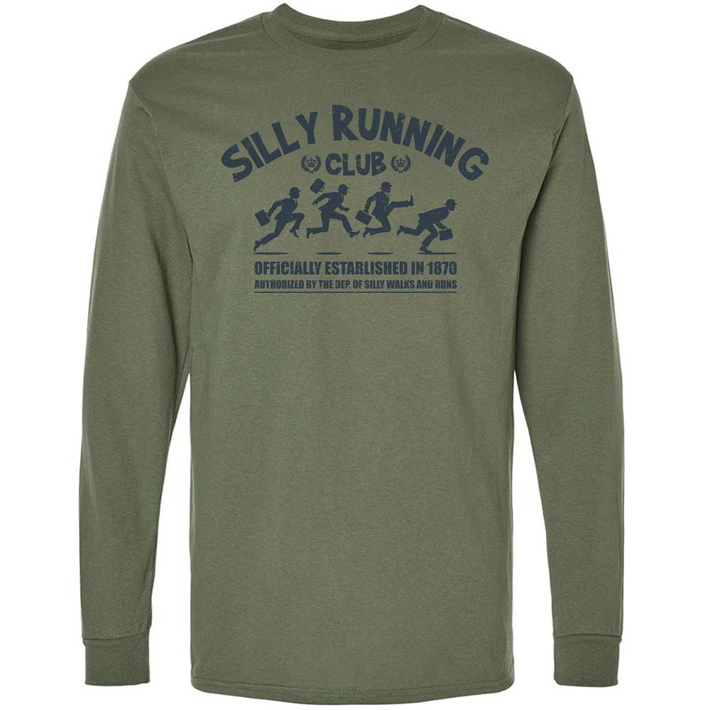 Long Sleeve T-Shirt - 3F7FGZJP - Military Green - 19