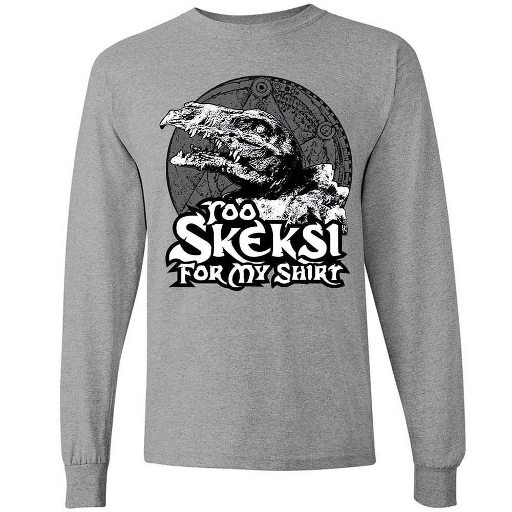 Long Sleeve T-Shirt - GR6HVFYQ - Sport Grey - 19