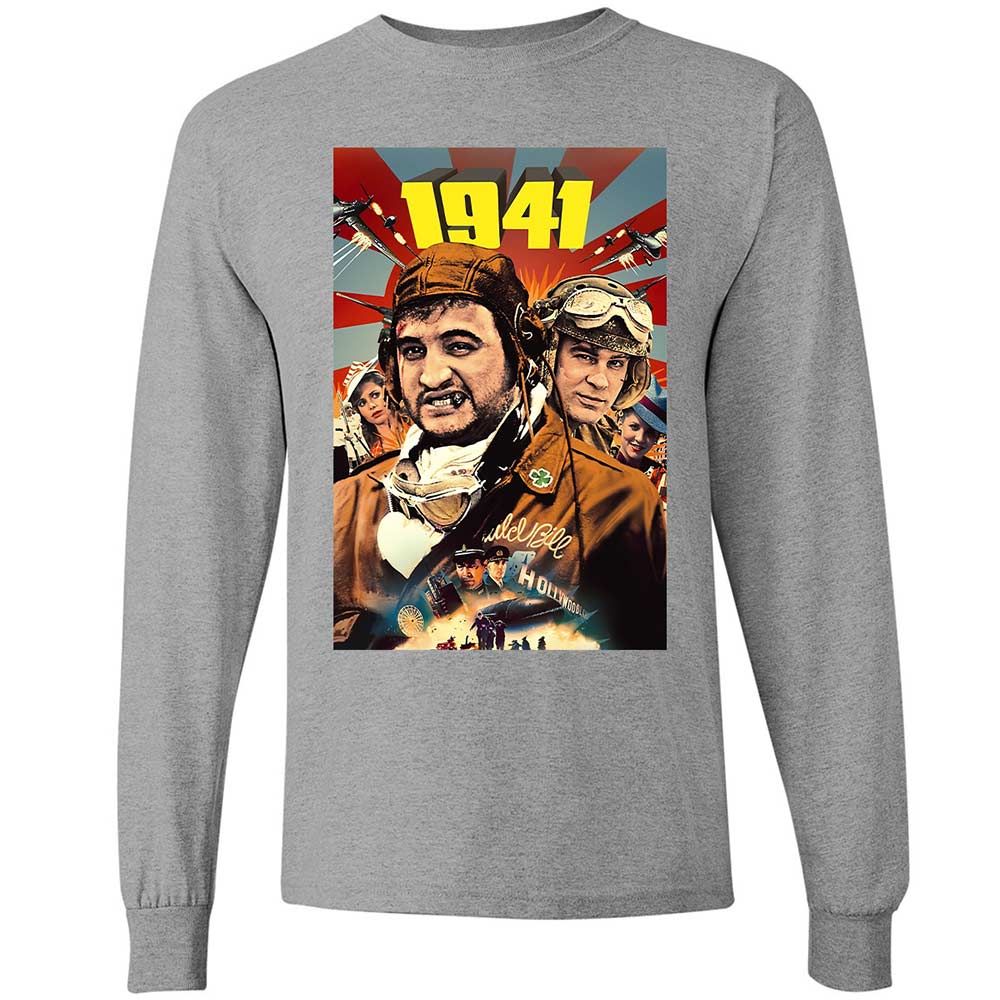 Long Sleeve T-Shirt - 43RG5DF9 - Sport Grey - 19