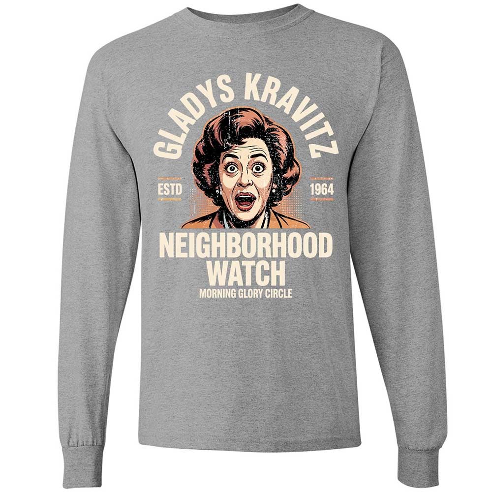Long Sleeve T-Shirt - QVQH68N3 - Sport Grey - 19