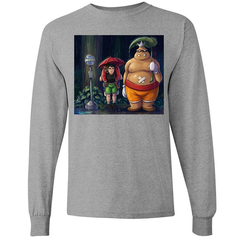 Long Sleeve T-Shirt - XZQPWA6K - Sport Grey - 19