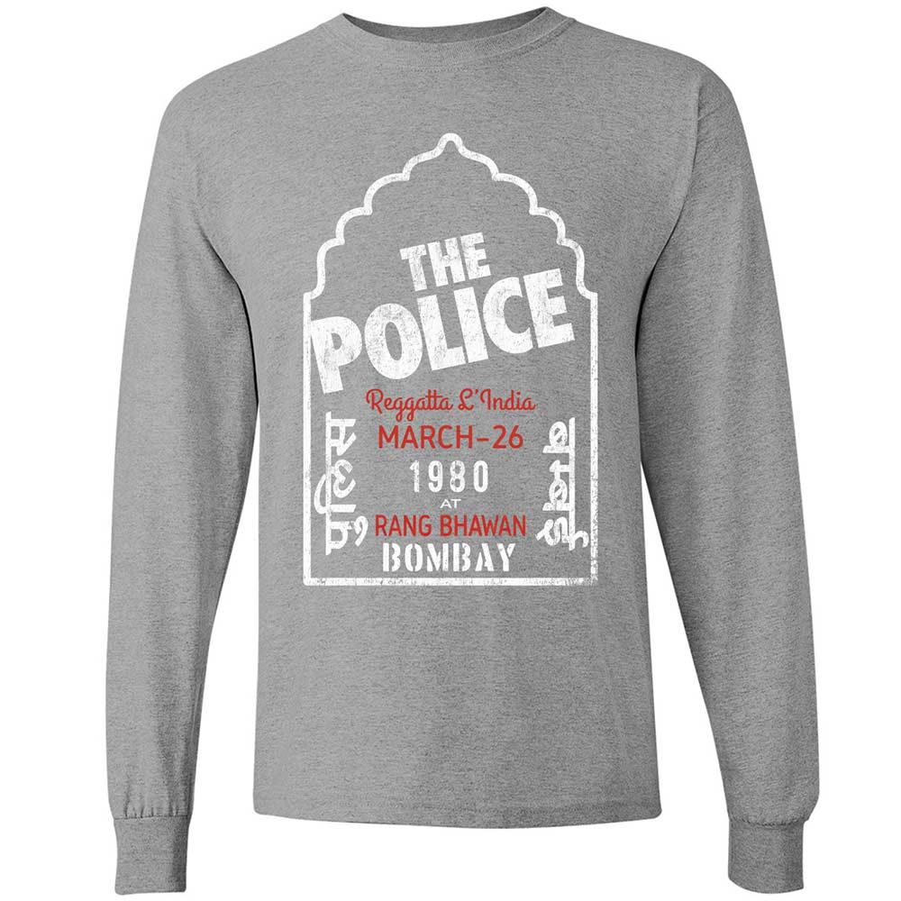 Long Sleeve T-Shirt - VSK9RYXB - Sport Grey - 19