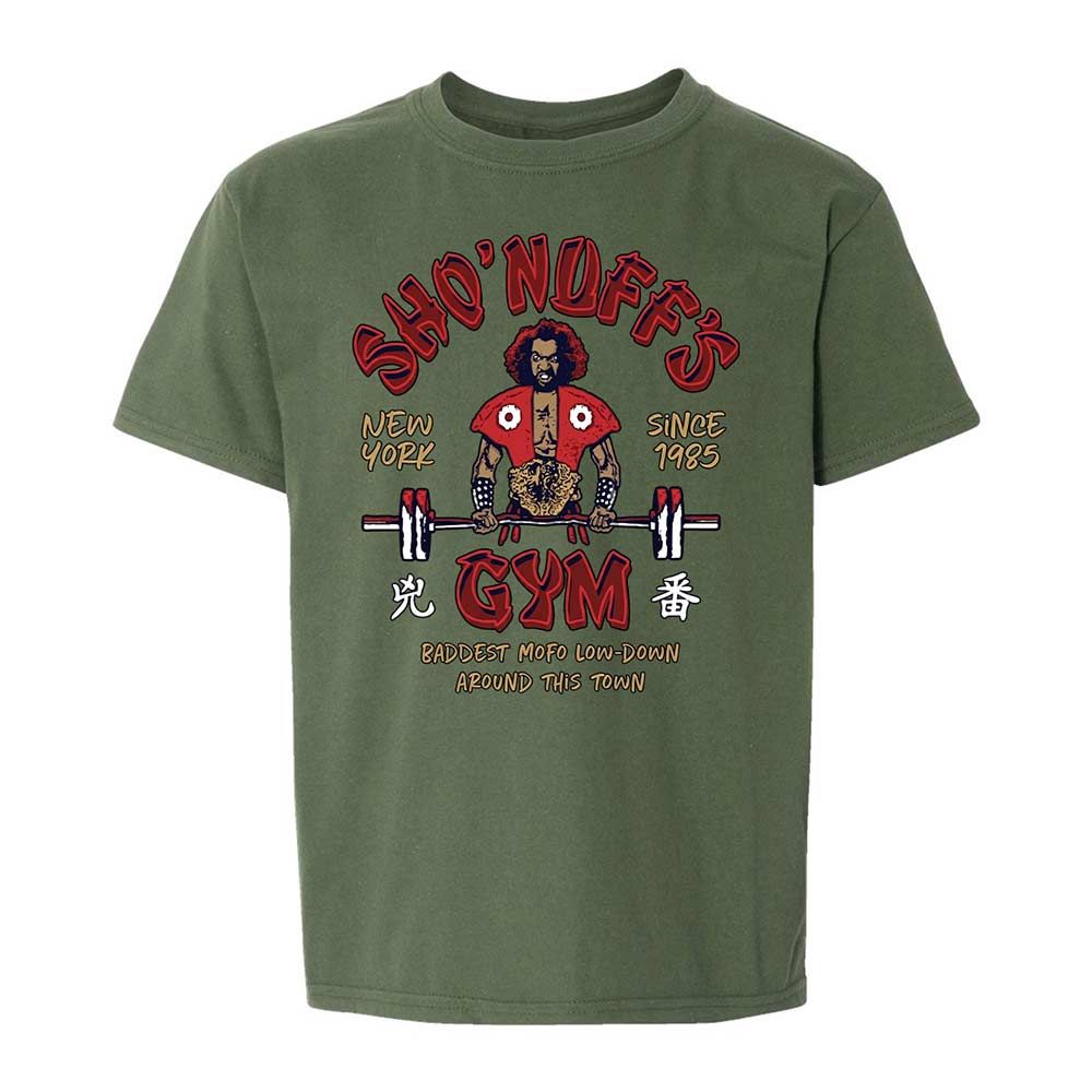 Sho'nuff's Gym - Military Green - 20