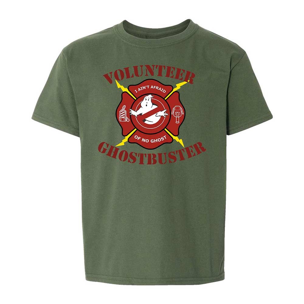 Kids T-Shirt - B5U5XUNZ - Military Green - 20