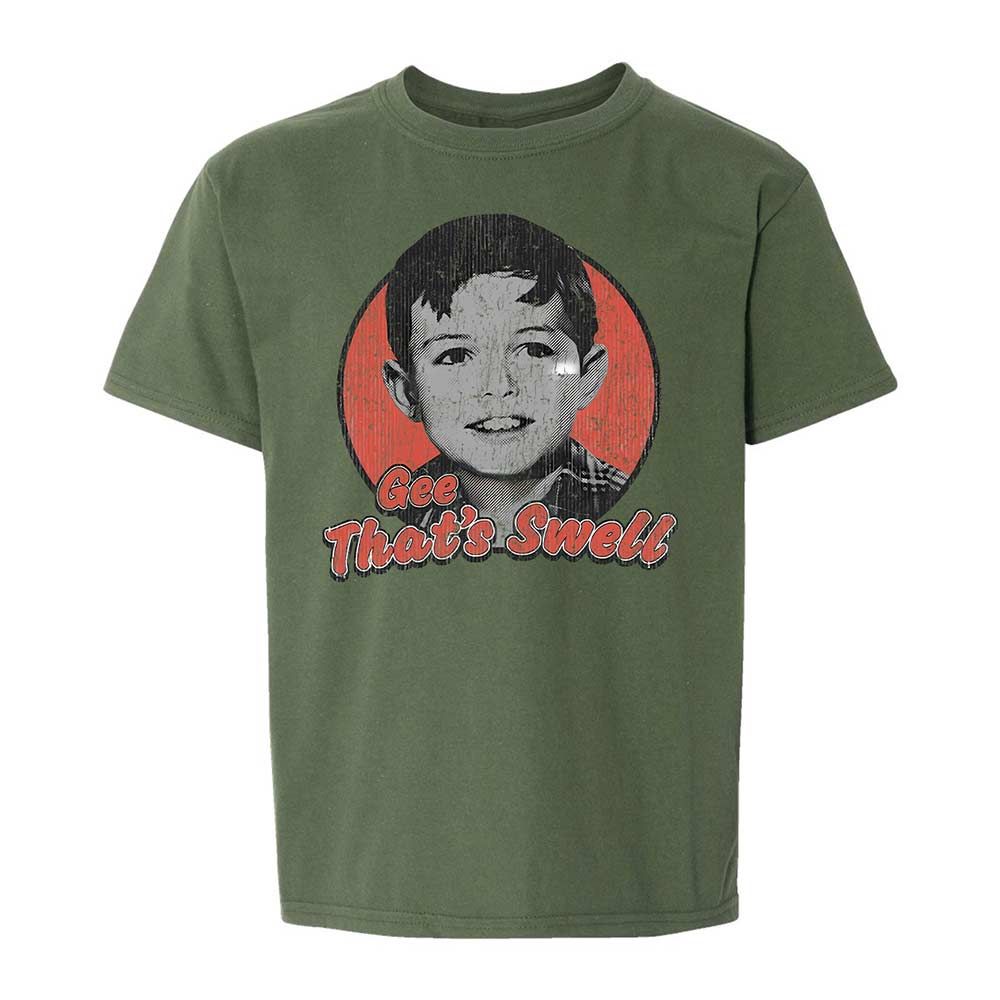 Kids T-Shirt - SE81SRWX - Military Green - 20