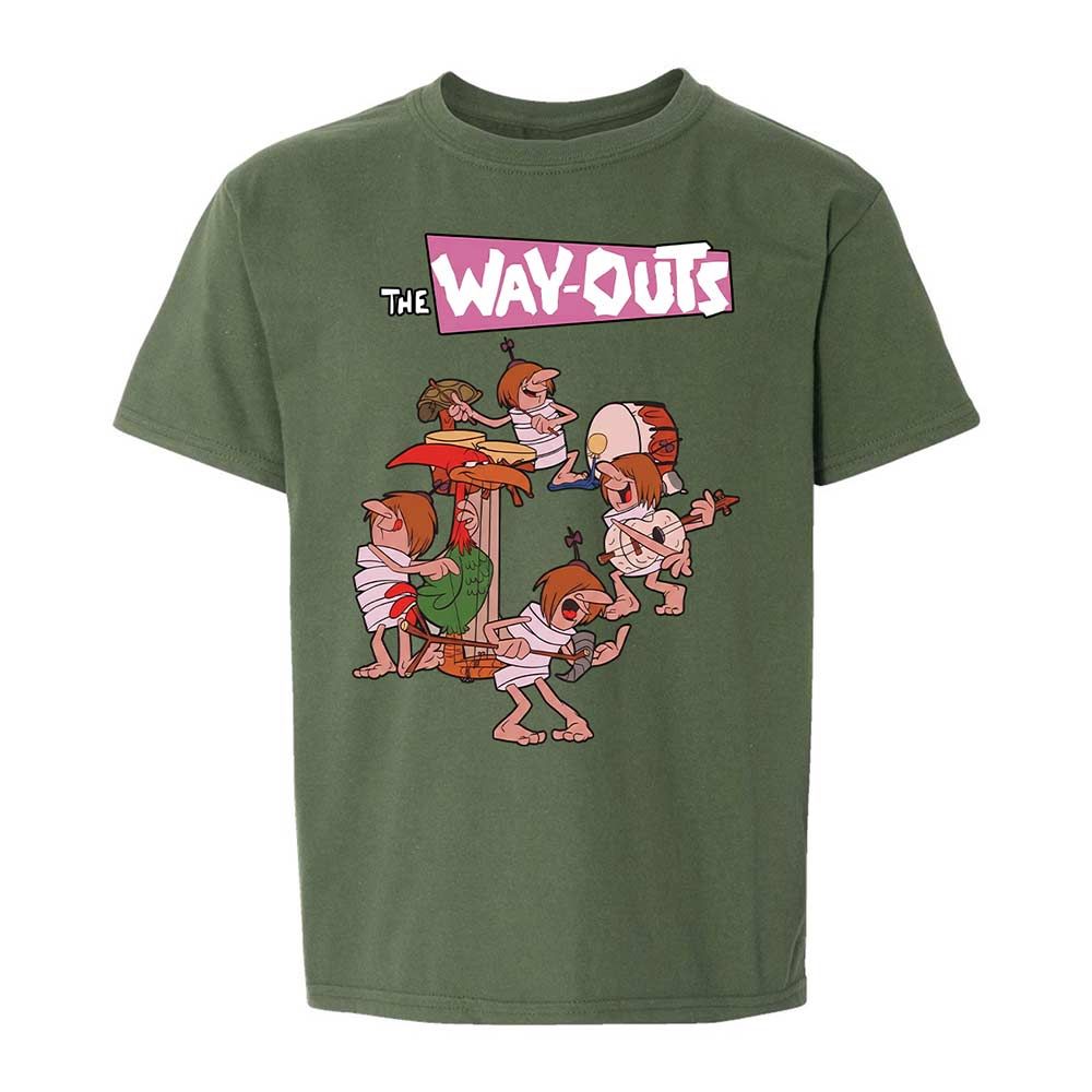 The Way-Outs Groovy 60's - Military Green - 20