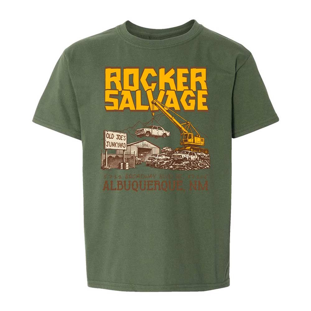 Kids T-Shirt - Q2RVTLKN - Military Green - 20