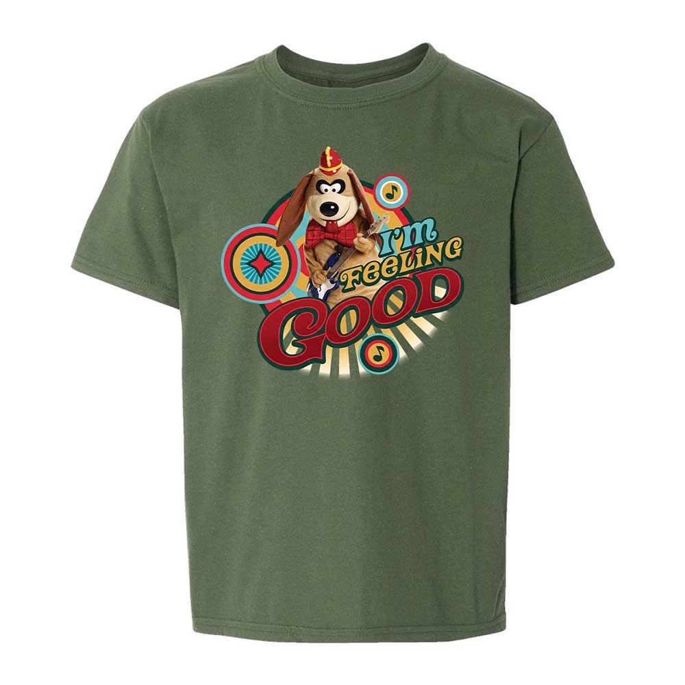 Kids T-Shirt - ZUFLJQ28 - Military Green - 20