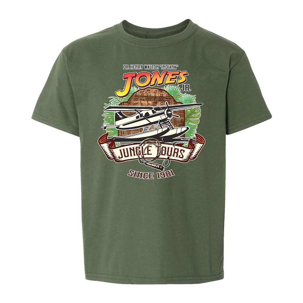 Kids T-Shirt - VQCYT59H - Military Green - 20