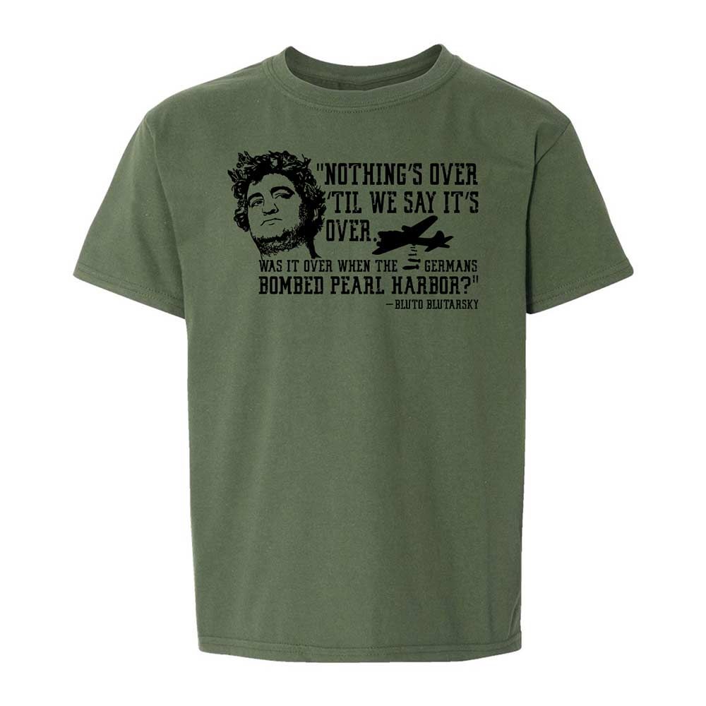 Kids T-Shirt - HGYQ4Q2N - Military Green - 20
