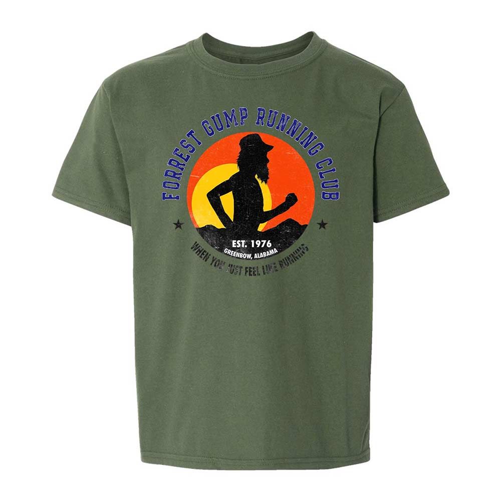 Kids T-Shirt - XF5LRWNV - Military Green - 20
