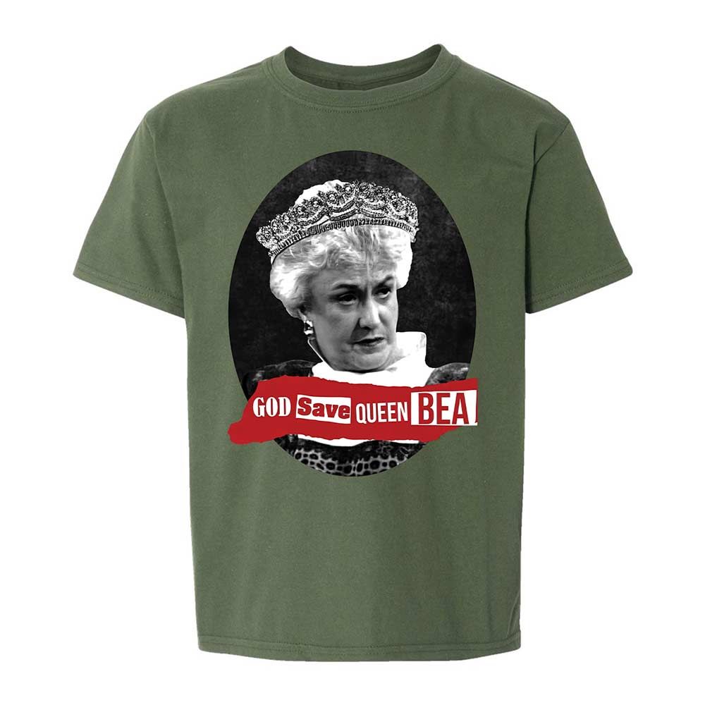 God Save Queen Bea - Military Green - 20