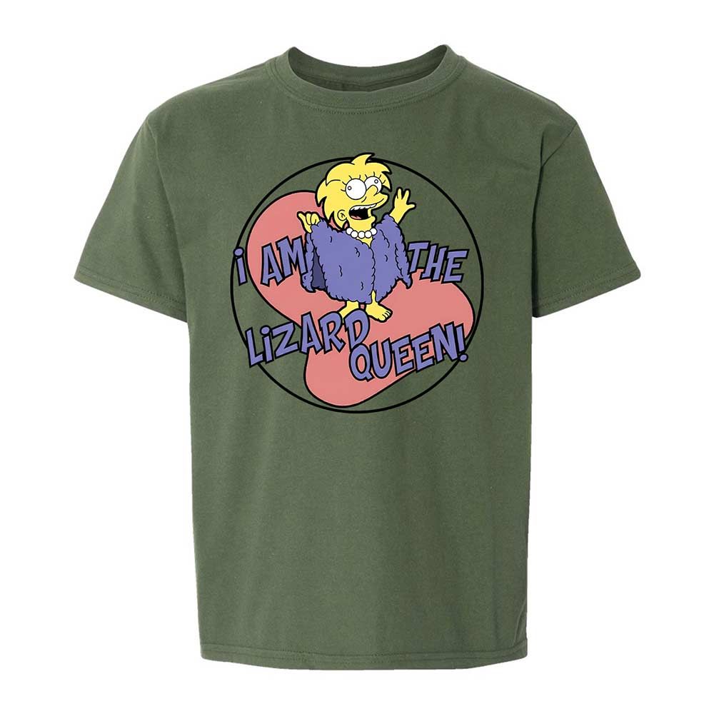 I am the Lizard Queen - Military Green - 20
