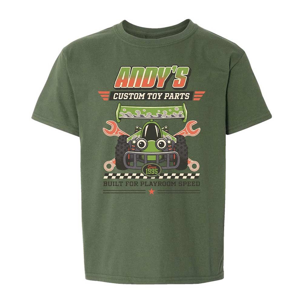 Kids T-Shirt - KZZV4KFJ - Military Green - 20