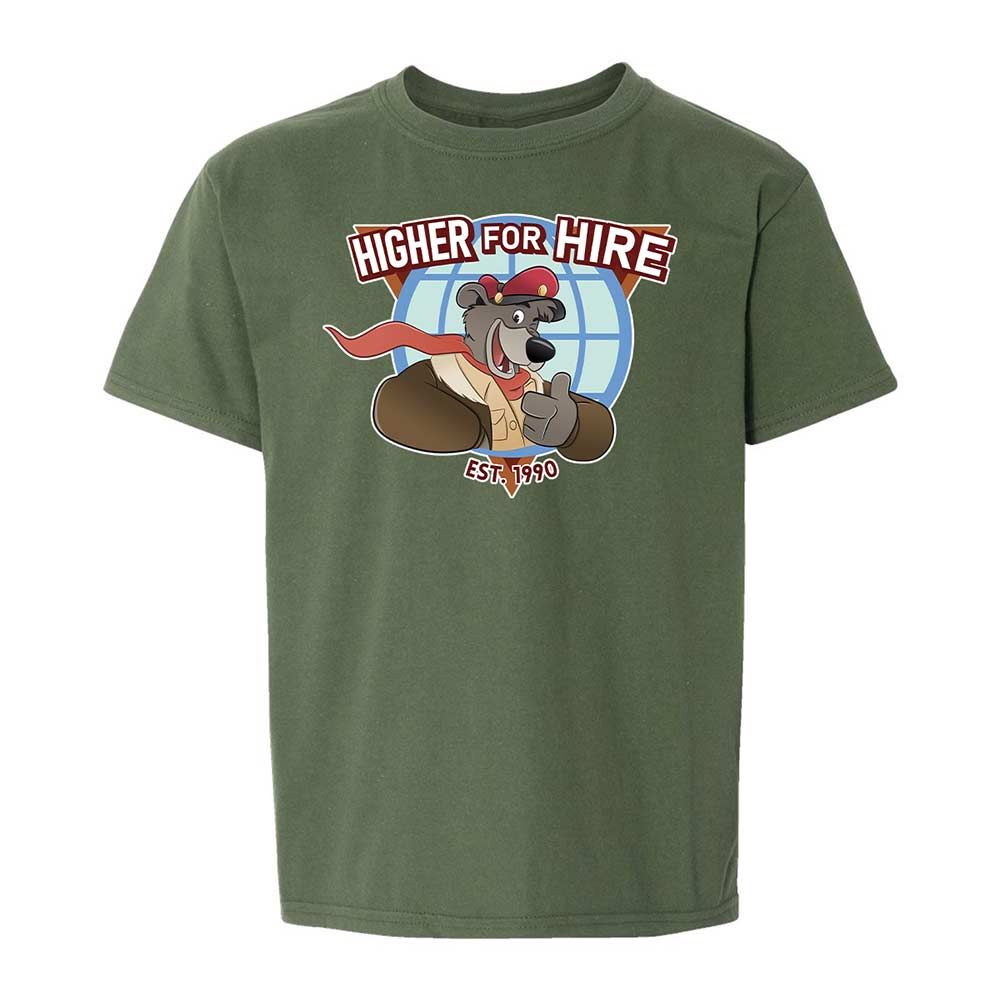 Higher for Hire - Military Green - 20