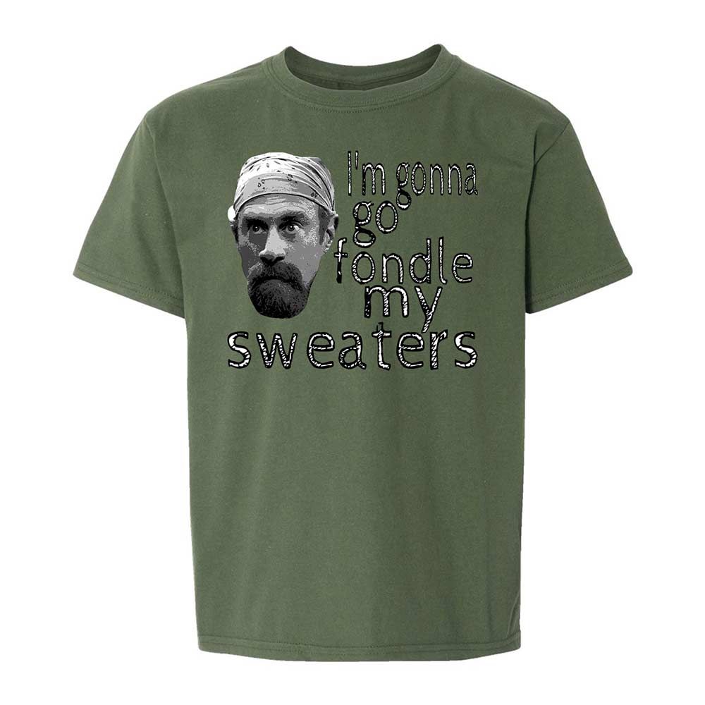 Fondle my sweaters - Military Green - 20