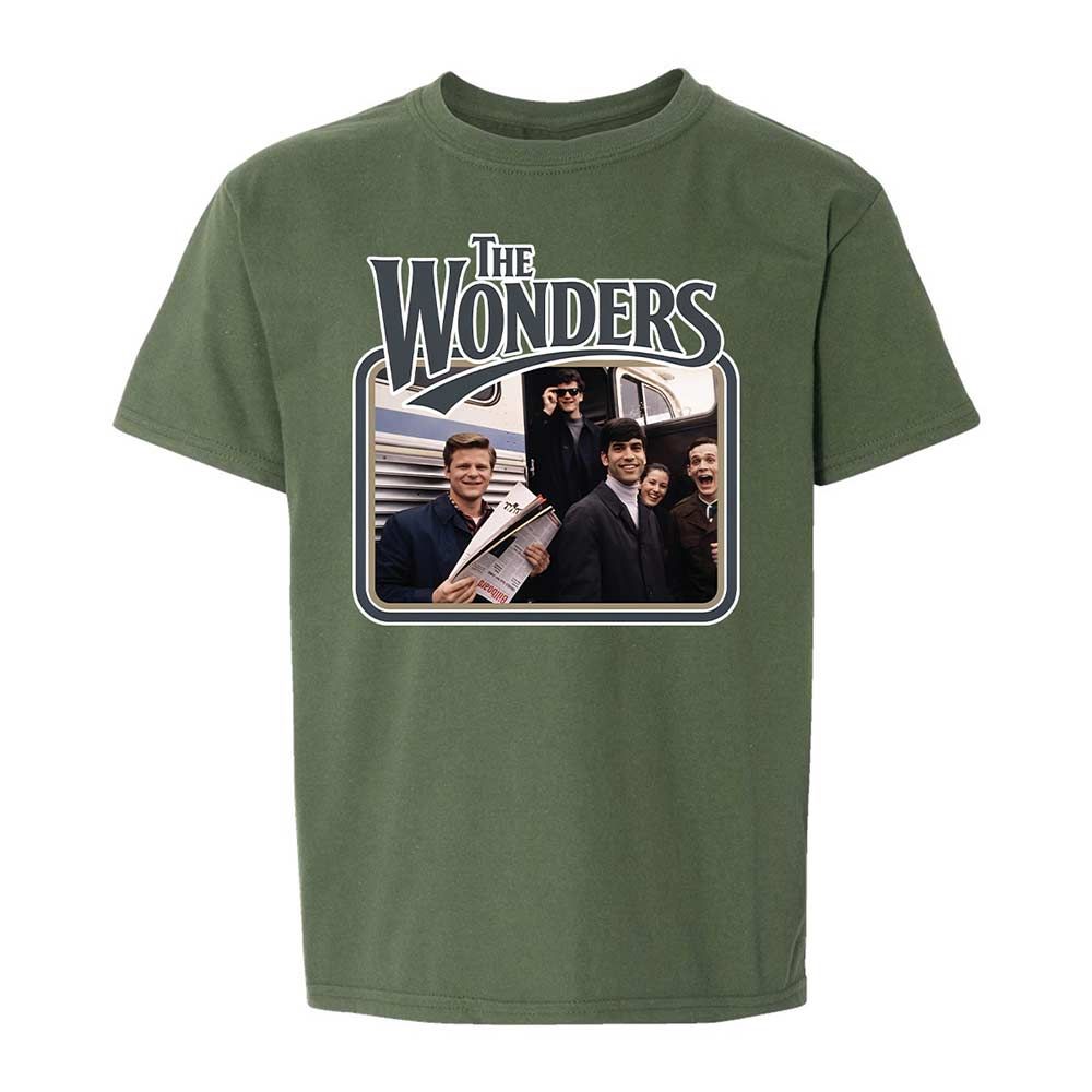 Kids T-Shirt - U6WGF7QN - Military Green - 20