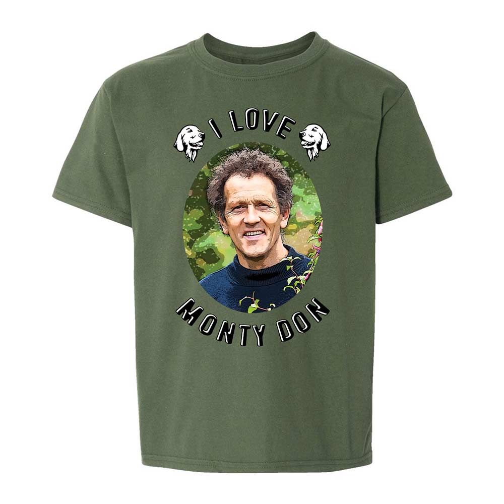 Kids T-Shirt - G7WX5W7V - Military Green - 20