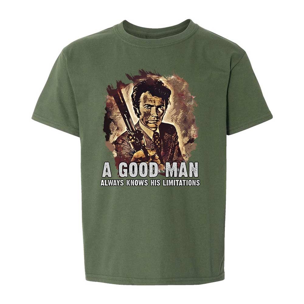 A good man always knows his limitations - Military Green - 20