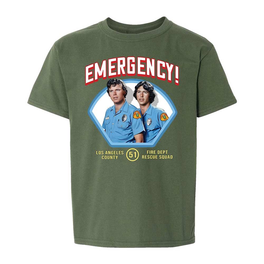 Kids T-Shirt - 8HA7S8ZF - Military Green - 20