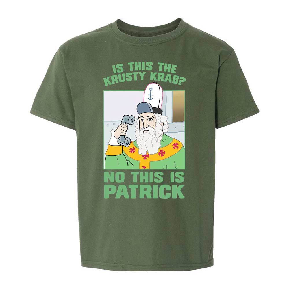Kids T-Shirt - 558BFYR6 - Military Green - 20