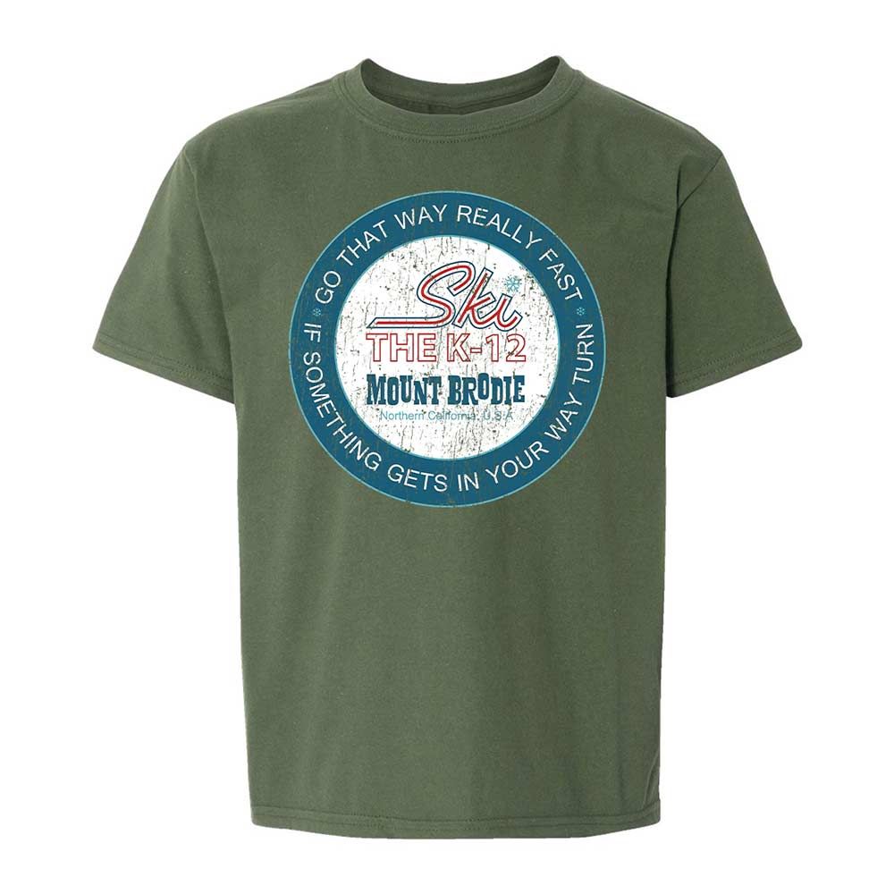 Kids T-Shirt - UKPZDENS - Military Green - 20