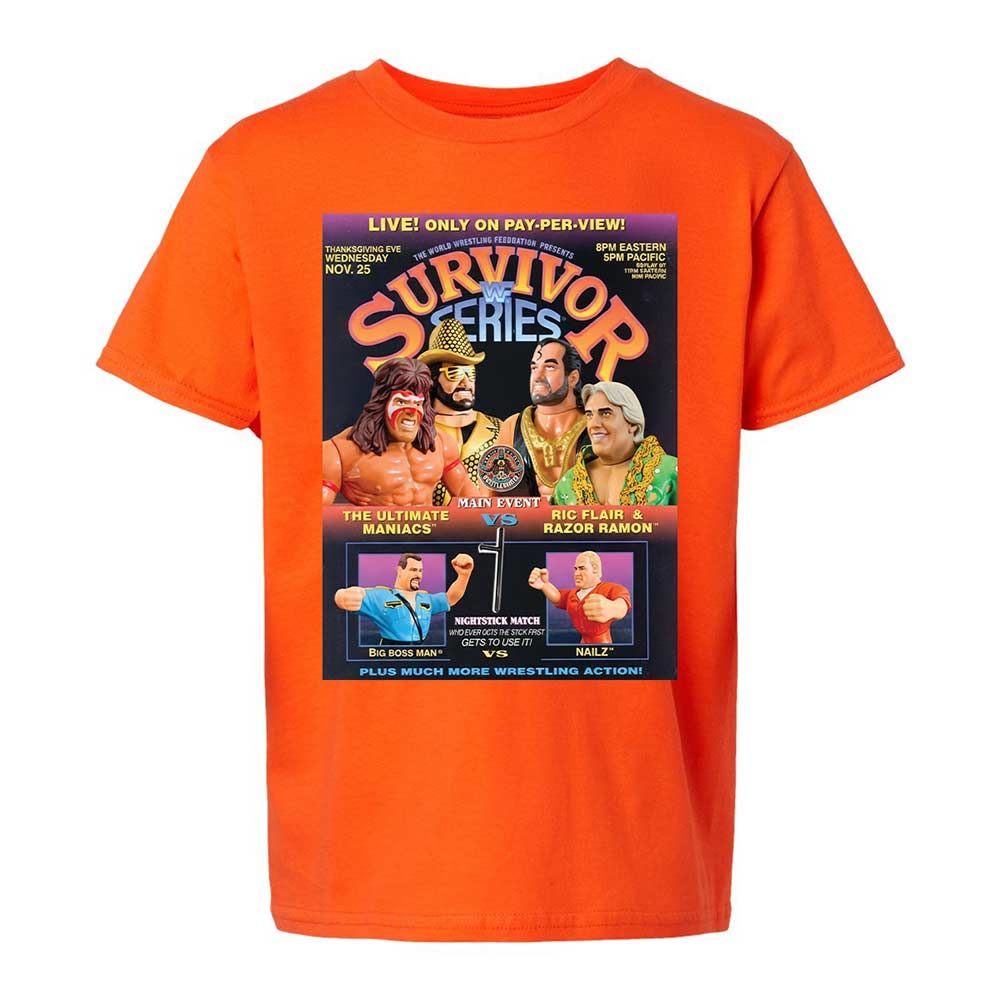 Kids T-Shirt - VB89LDRN - Orange - 20