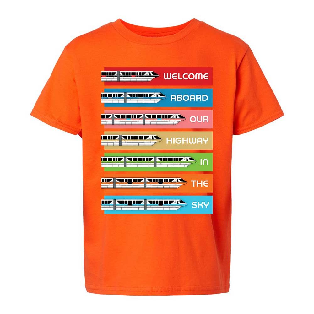 Kids T-Shirt - Black - Orange - 20