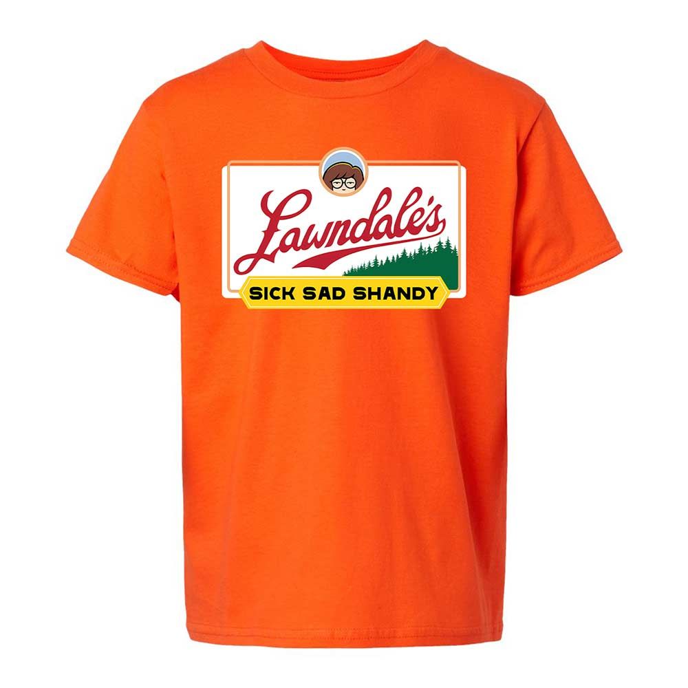 Kids T-Shirt - QCXUZP7V - Orange - 20