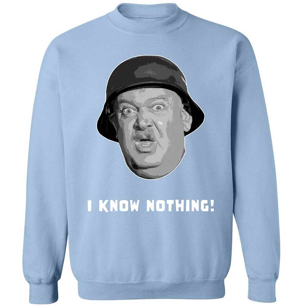 Classic Unisex Sweatshirt - 4E94E5UE - Light Blue - 21