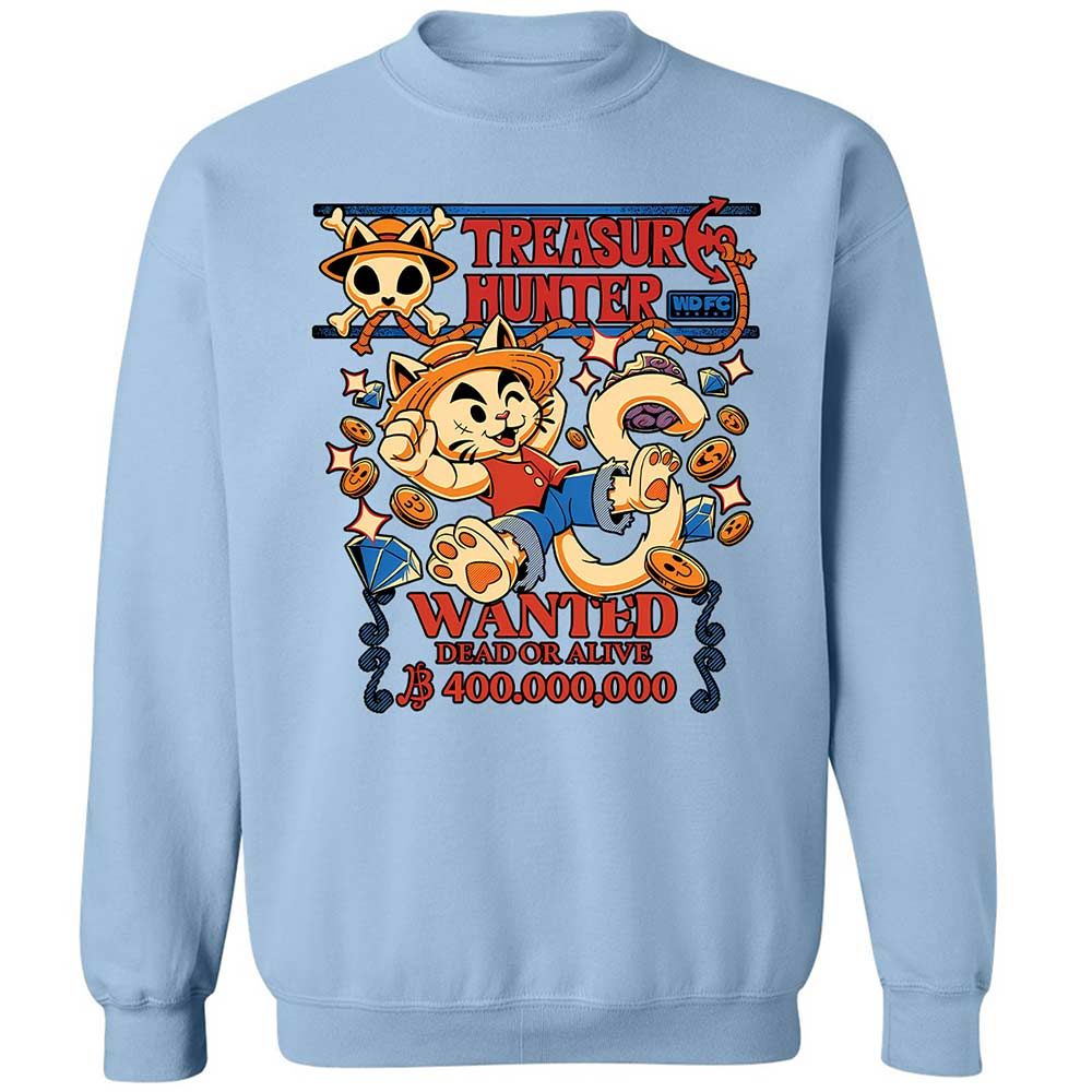 Classic Unisex Sweatshirt - 6P1MRXH9 - Light Blue - 21