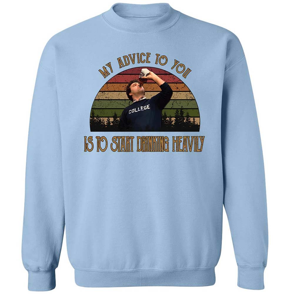 Classic Unisex Sweatshirt - 3F799STB - Light Blue - 21