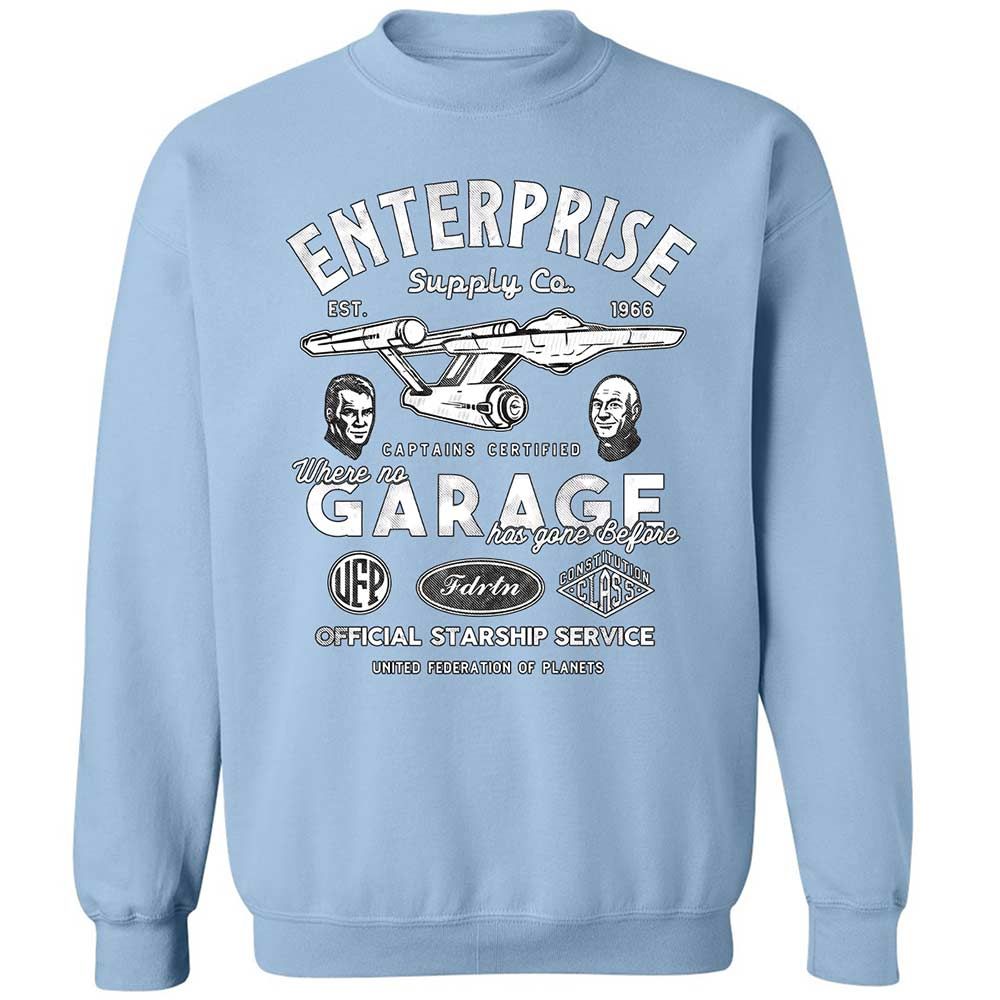 Classic Unisex Sweatshirt - DTLE42SJ - Light Blue - 21