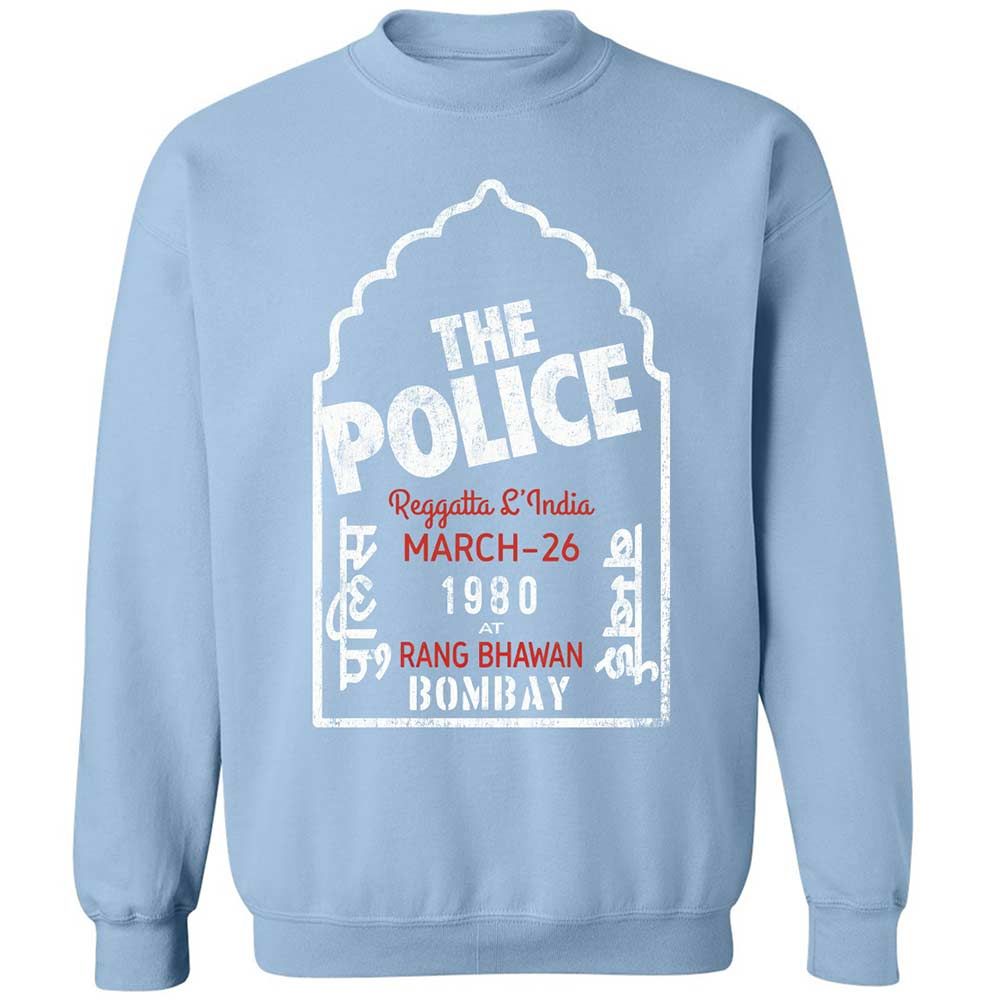 Classic Unisex Sweatshirt - Q45MC7JT - Light Blue - 21