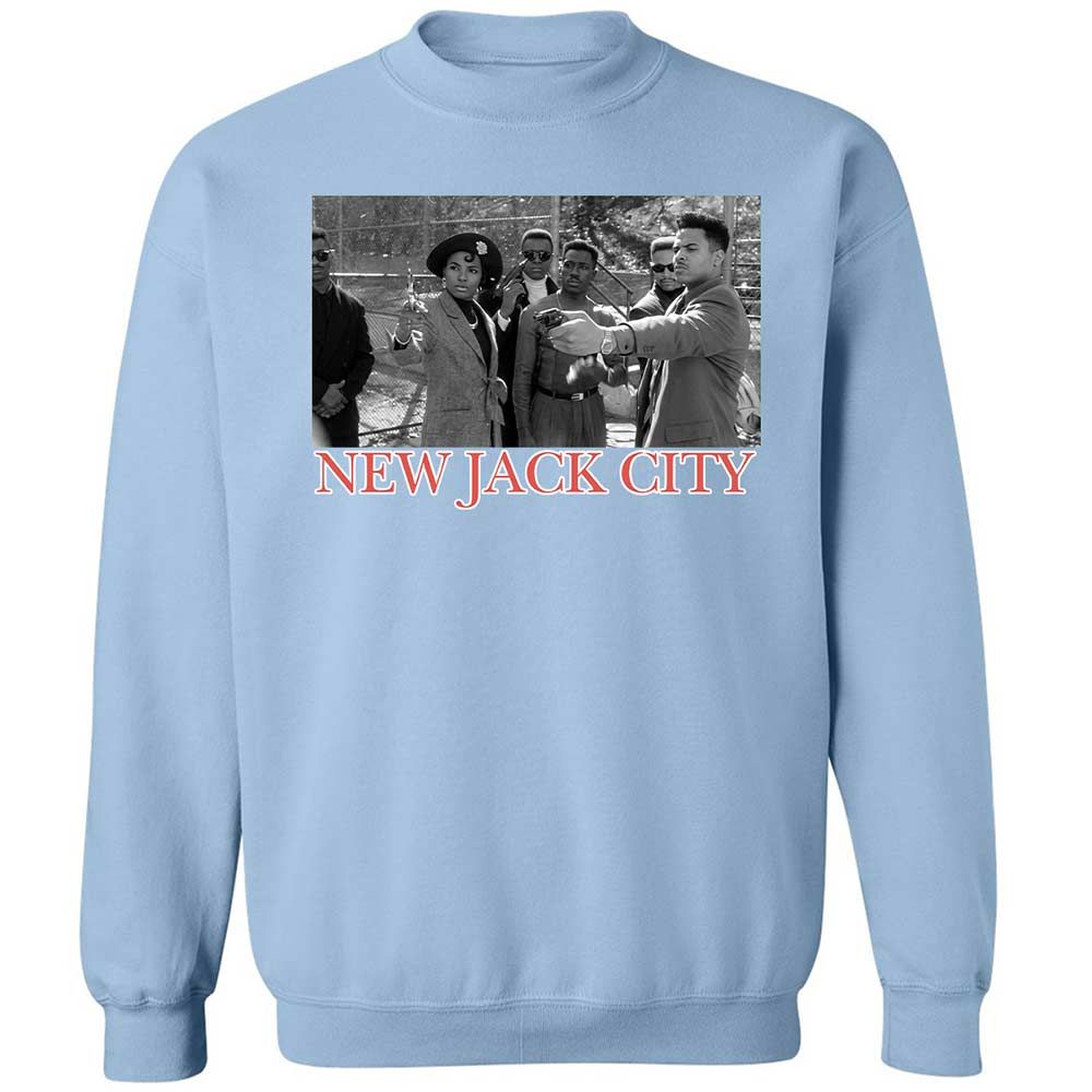 Classic Unisex Sweatshirt - HJZ7KQG5 - Light Blue - 21