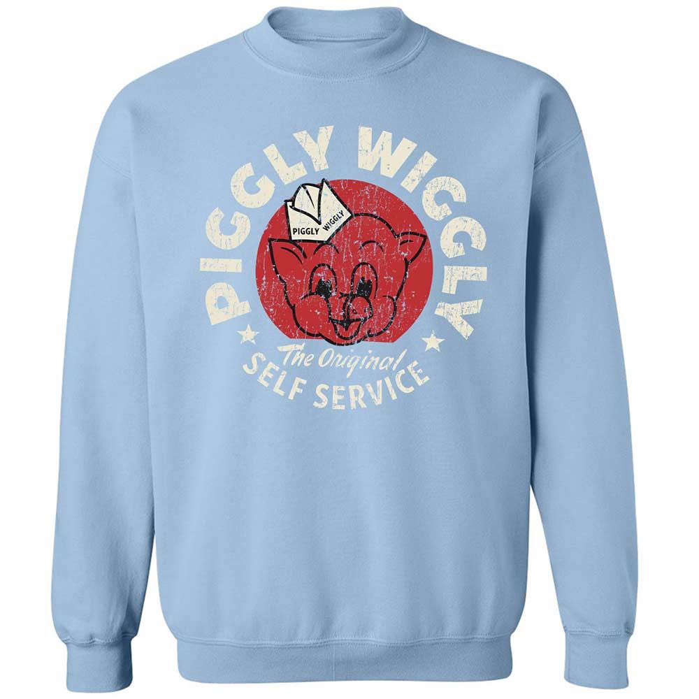Classic Unisex Sweatshirt - JDQPB7JQ - Light Blue - 21