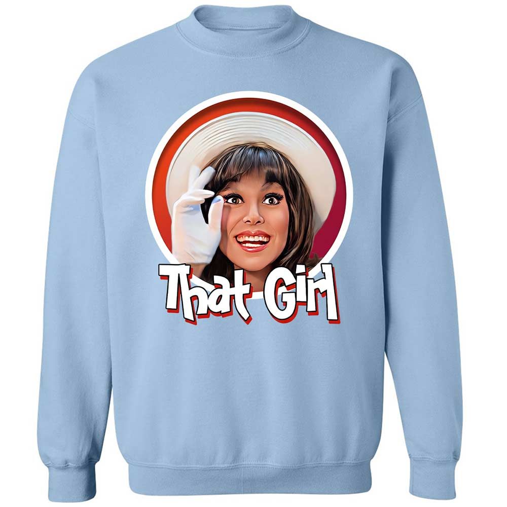 Classic Unisex Sweatshirt - KURSQHSX - Light Blue - 21