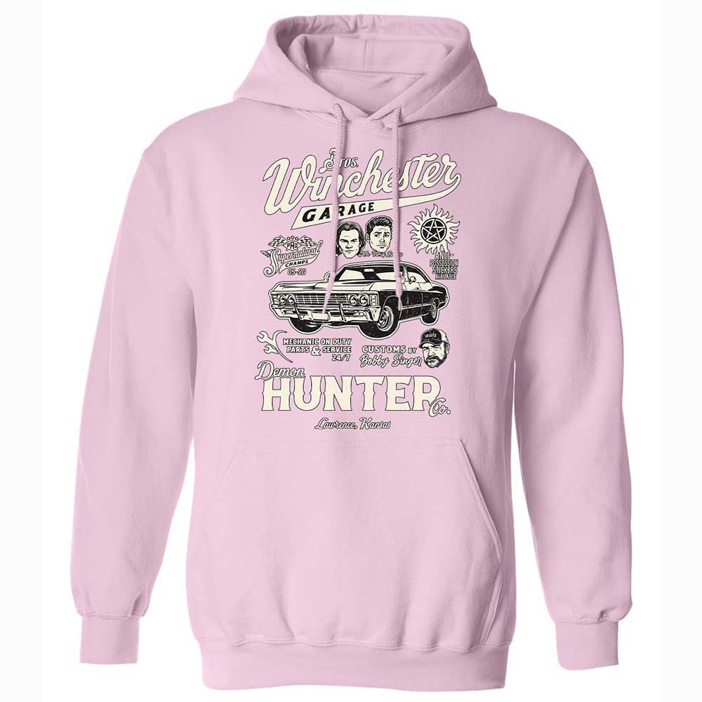 Classic Unisex Hoodie - NXYTW9A8 - Light Pink - 21