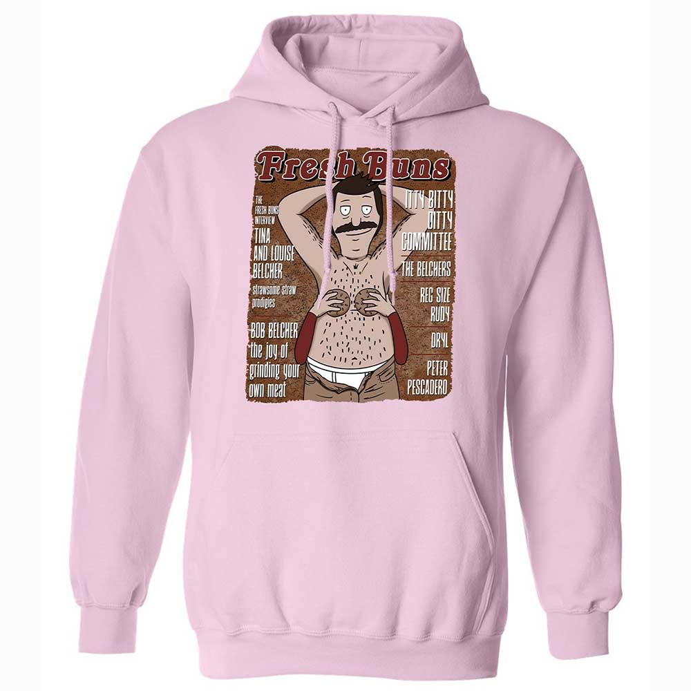 Classic Unisex Hoodie - T443N8KH - Light Pink - 21