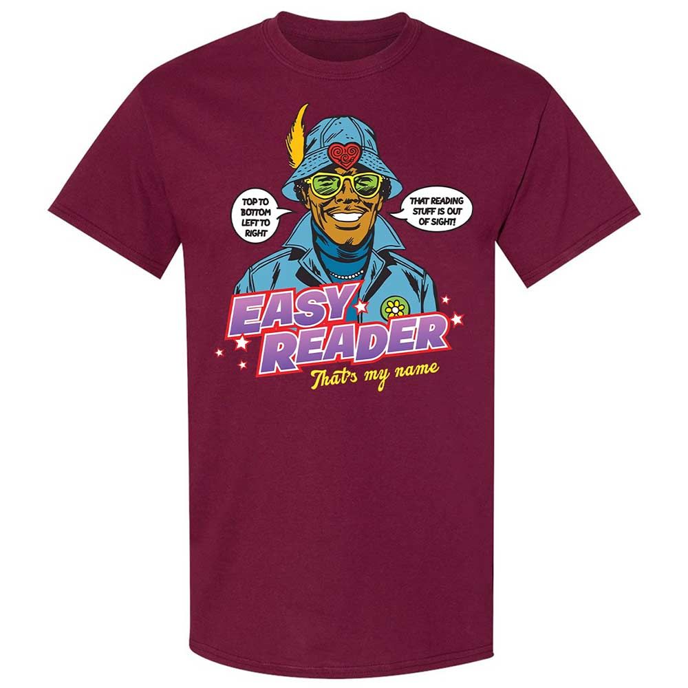 Easy Reader - Maroon - 21