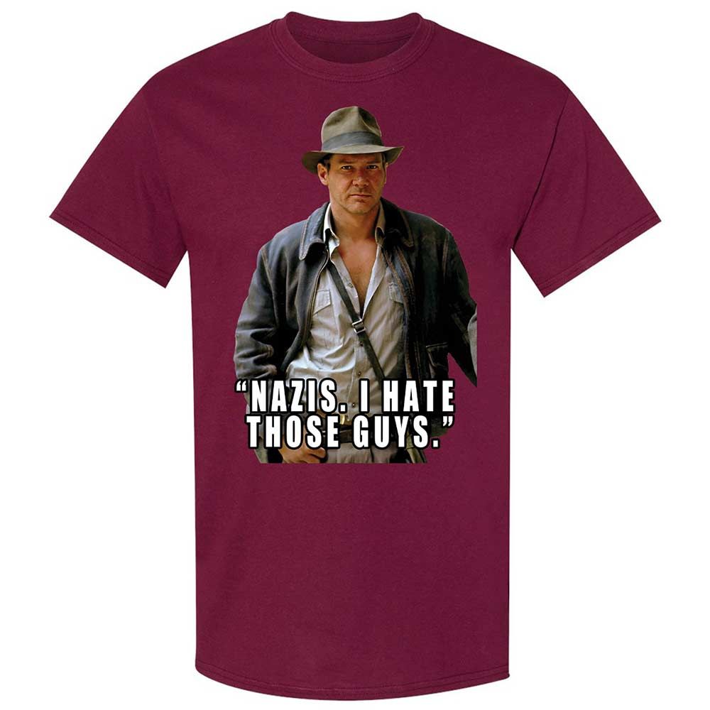 Classic Unisex T-Shirt - XWMSX7UQ - Maroon - 21
