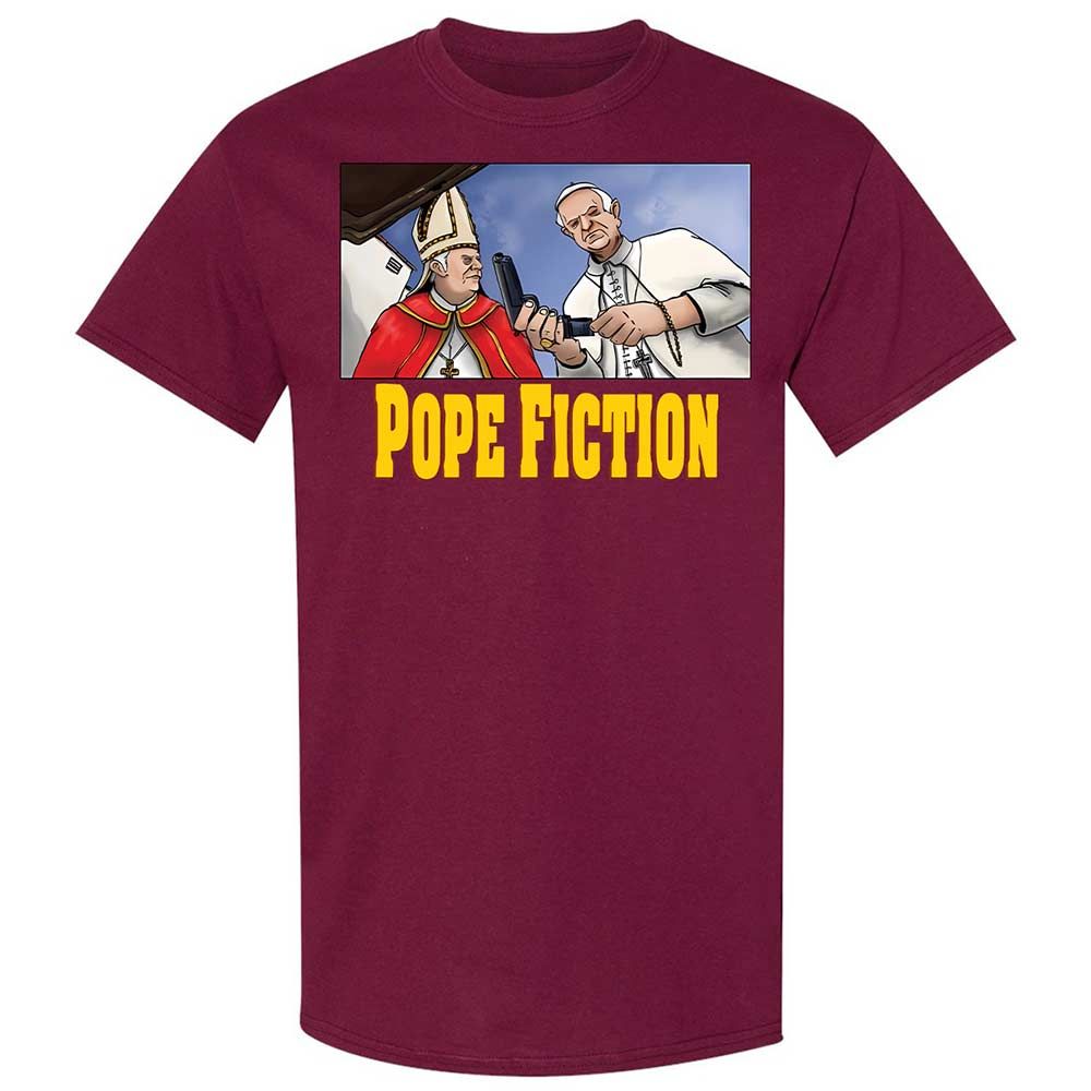 Pope Fiction - Maroon - 21