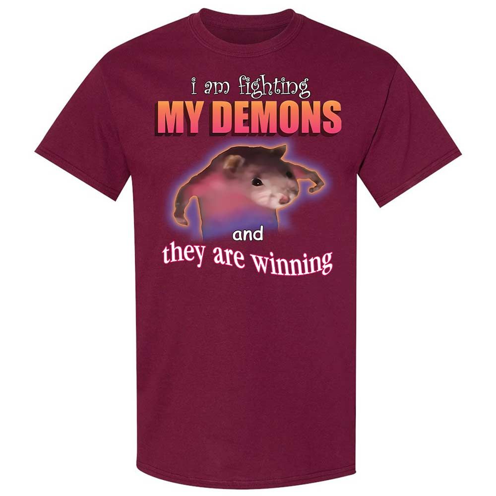 I'm fighting my demons - Maroon - 21